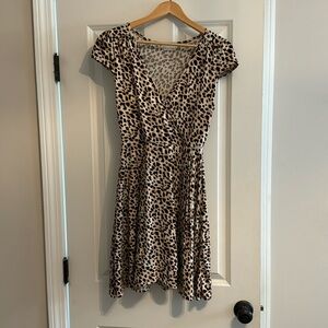 Cheetah Print Dress